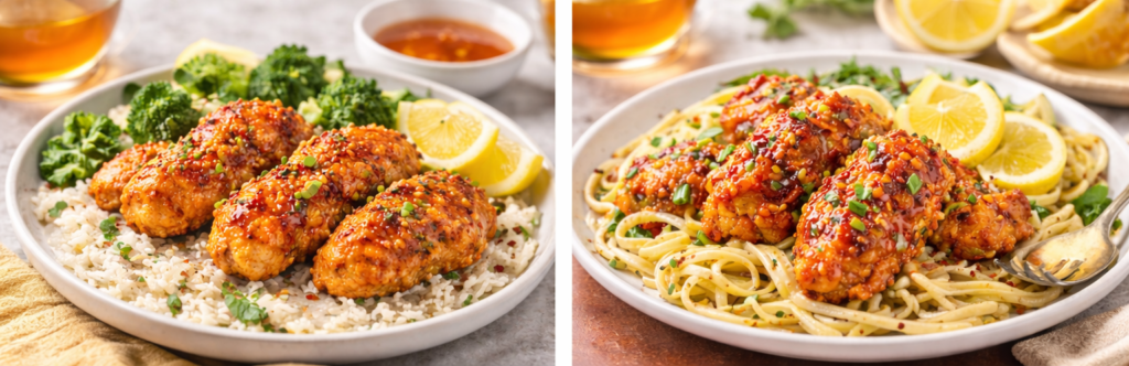 hot honey chicken serving2